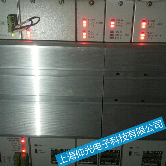海德漢放大器上電就跳閘維修公司-UM114驅動器上錯電維修方法